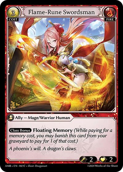 Flame Rune Swordsman Normal [AMB]