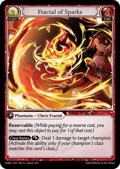 Fractal of Sparks Foil [AMB]