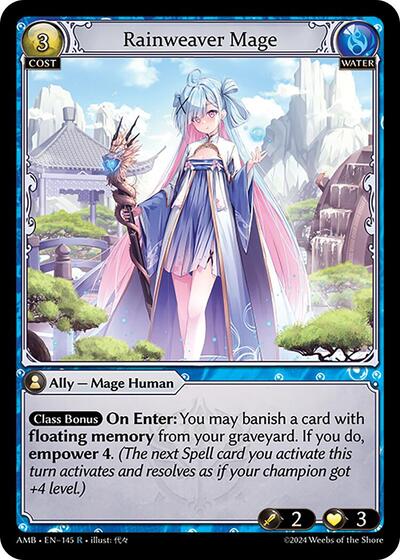 Rainweaver Mage Foil [AMB]