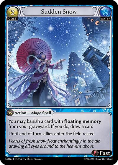 Sudden Snow Foil [AMB]