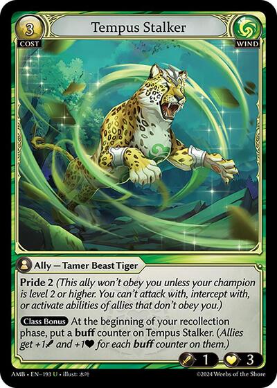 Tempus Stalker Foil [AMB]