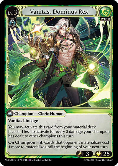 Vanitas, Dominus Rex [Normal] [ALC]