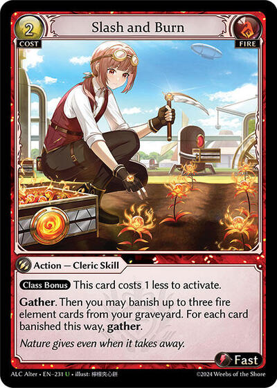 Slash and Burn [Normal] [ALC]