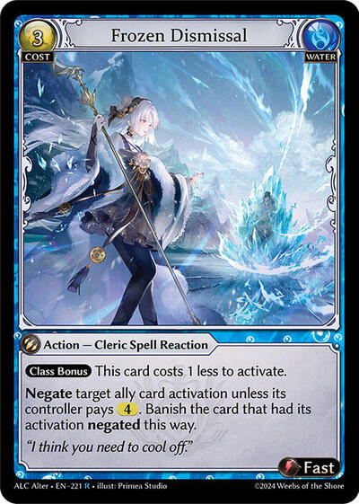 Frozen Dismissal [Normal] [ALC]