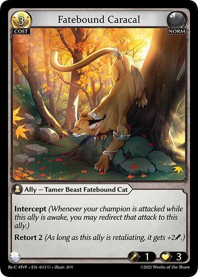 Fatebound Caracal [Normal] [Re:C HVF]