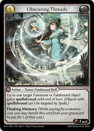 Obscuring Threads [Normal] [Re:C HVF]