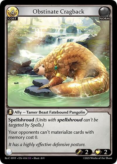 Obstinate Cragback [Normal] [Re:C HVF]