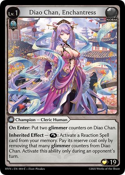 Diao Chan Enchantress [Normal] [HVN]