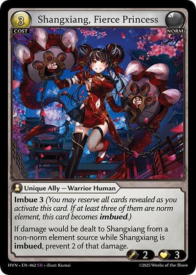Shangxiang Fierce Princess [Foil] [HVN]