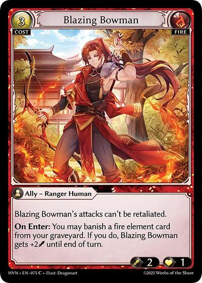 Blazing Bowman [Normal] [HVN]