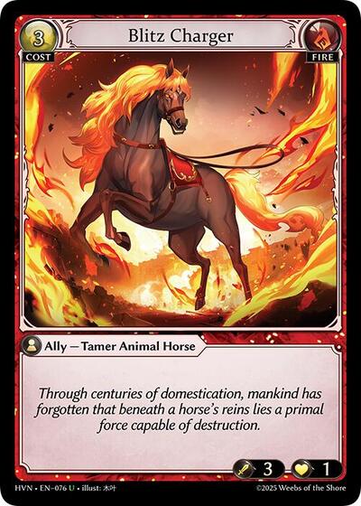 Blitz Charger [Foil] [HVN]