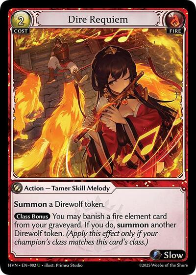 Dire Requiem [Foil] [HVN]
