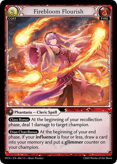 Firebloom Flourish [Foil] [HVN]
