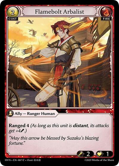 Flamebolt Arbalist [Normal] [HVN]