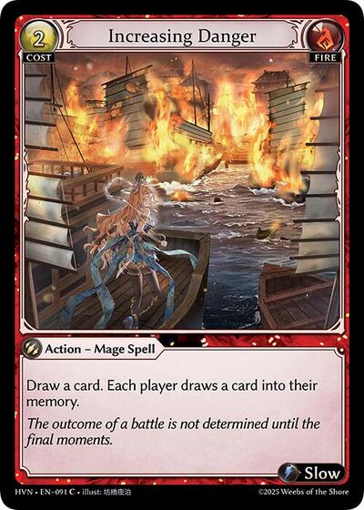 Increasing Danger [Foil] [HVN]