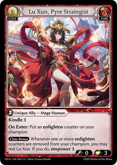 Lu Xun Pyre Strategist [Normal] [HVN]