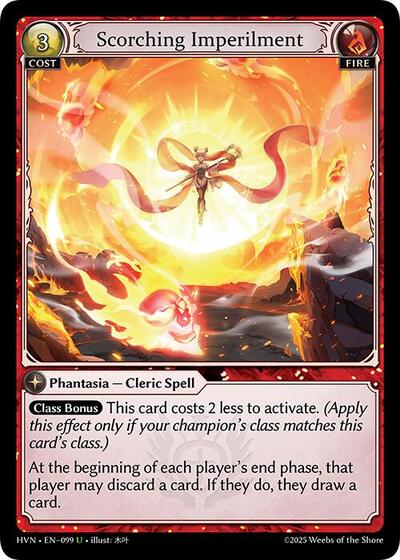 Scorching Imperilment [Foil] [HVN]
