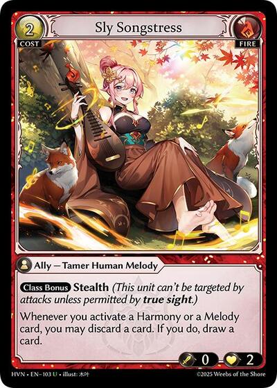 Sly Songstress [Normal] [HVN]