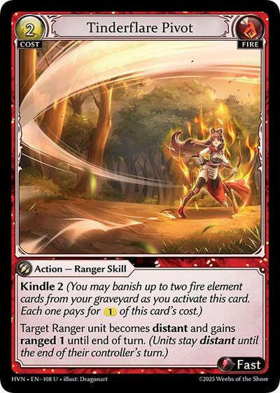 Tinderflare Pivot [Foil] [HVN]
