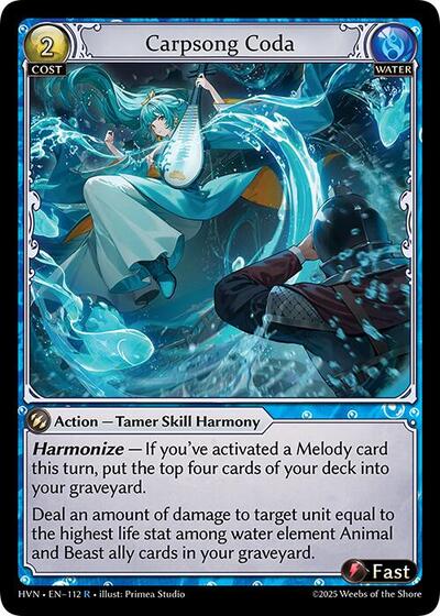 Carpsong Coda [Foil] [HVN]