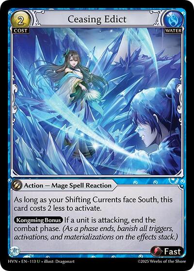 Ceasing Edict [Normal] [HVN]