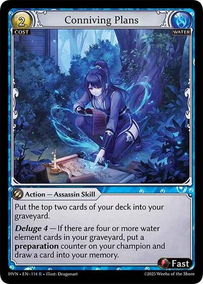 Conniving Plans [Normal] [HVN]