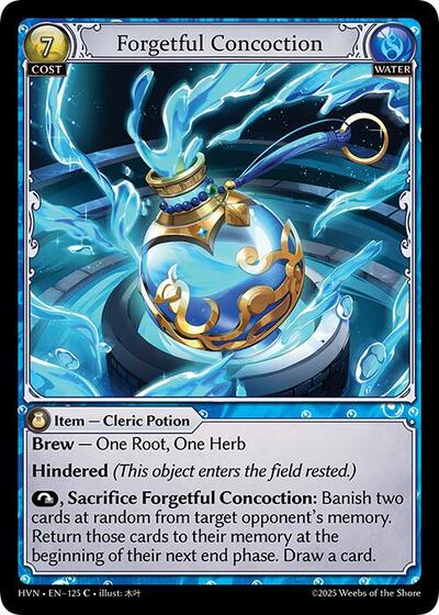 Forgetful Concoction [Normal] [HVN]