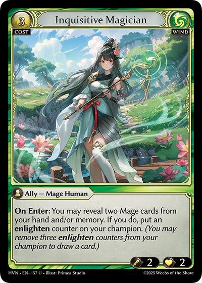 Inquisitive Magician [Foil] [HVN]