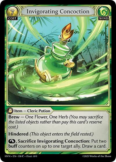 Invigorating Concoction [Foil] [HVN]