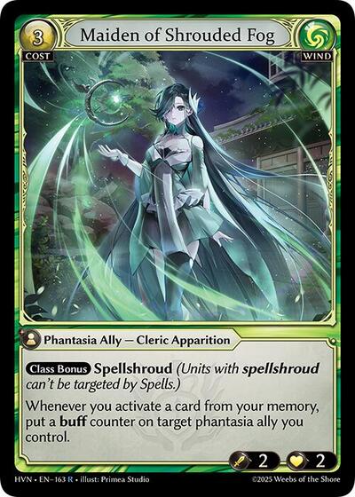 Maiden of Shrouded Fog [Foil] [HVN]