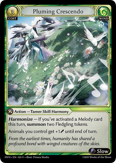 Pluming Crescendo [Foil] [HVN]