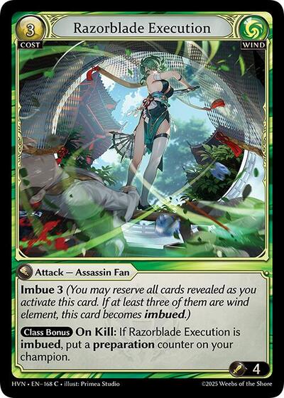 Razorblade Execution [Normal] [HVN]