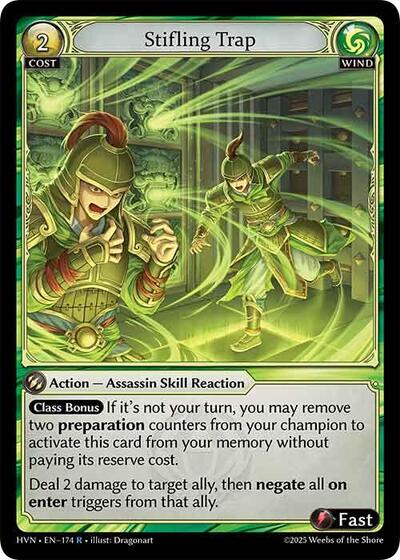 Stifling Trap [Normal] [HVN]