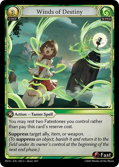 Winds of Destiny [Foil] [HVN]