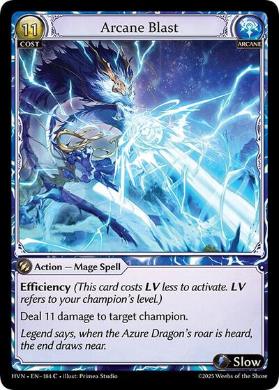 Arcane Blast [Foil] [HVN]