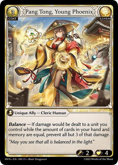 Pang Tong Young Phoenix [Foil] [HVN]