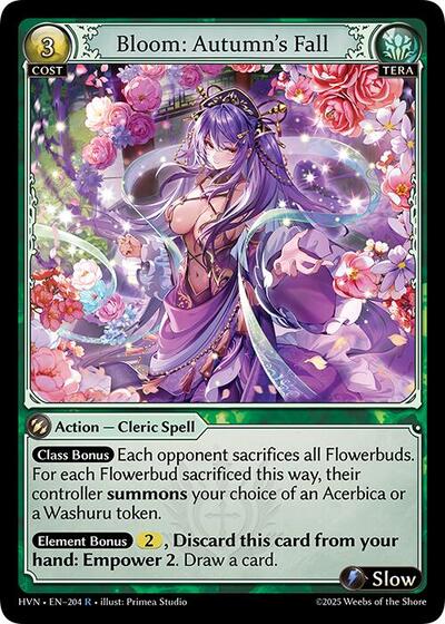 Bloom Autumns Fall [Normal] [HVN]