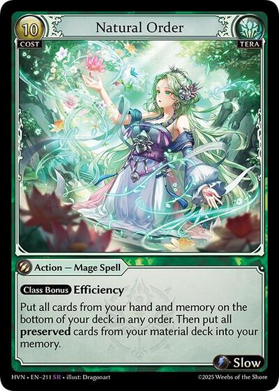 Natural Order [Normal] [HVN]