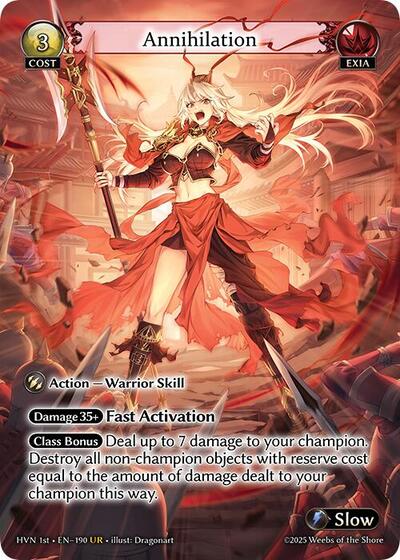 Annihilation [Foil] [HVN]