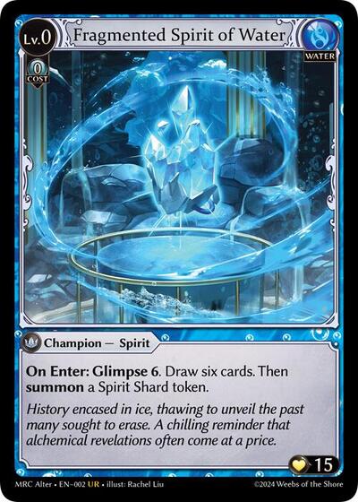 Fragmented Spirit of Water [Normal] [MRC]