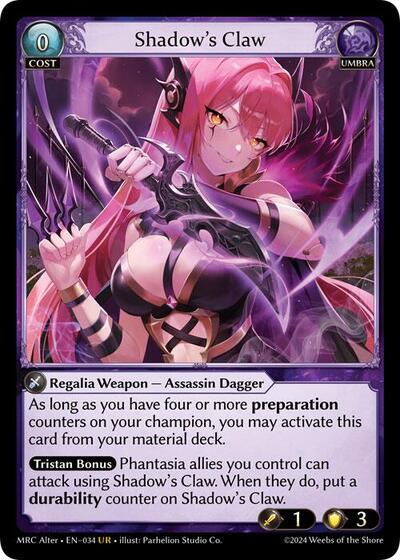 Shadows Claw [Normal] [MRC]