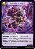 Accursed Strength [Foil] [MRC]