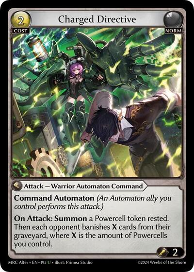 Charged Directive [Foil] [MRC]