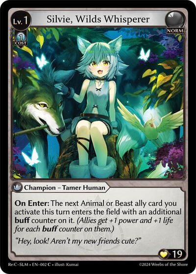 Silvie Wilds Whisperer [Normal] [Re:C SLM]