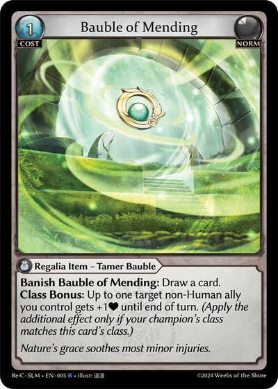 Bauble of Mending [Normal] [Re:C SLM]