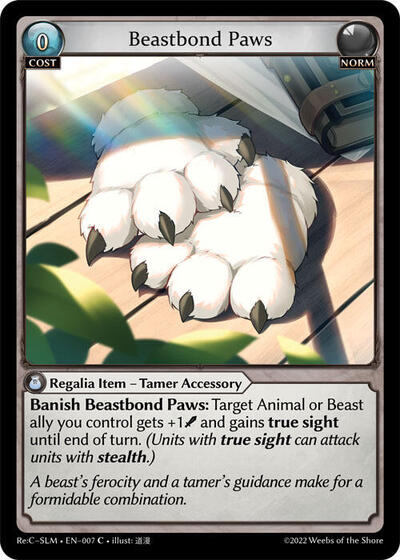 Beastbond Paws [Normal] [Re:C SLM]