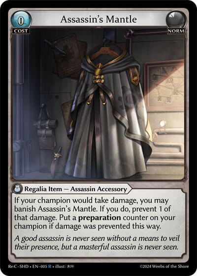 Assassins Mantle [Normal] [Re:C SHD]