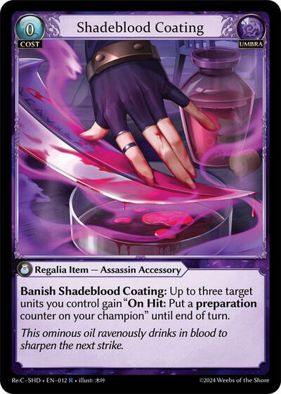 Shadeblood Coating [Normal] [Re:C SHD]