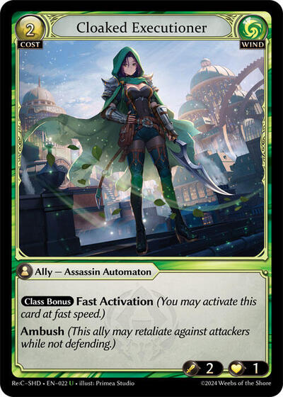 Cloaked Executioner [Normal] [Re:C SHD]