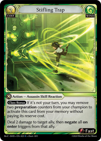 Stifling Trap [Normal] [Re:C SHD]